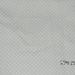 VIYELA GRIS TOPITOS BLANCOS Y ROSA CHICLE CON TOPITOS BLANCOS