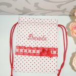 Bolsa Almuerzo/Multiusos Personalizada Estrellas Rojas