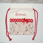 Bolsa Almuerzo/Multiusos Estampado Pájaros