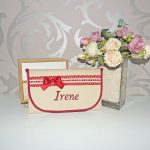 CAMBIADOR POLIPIEL TOSTADO Y BURDEOS